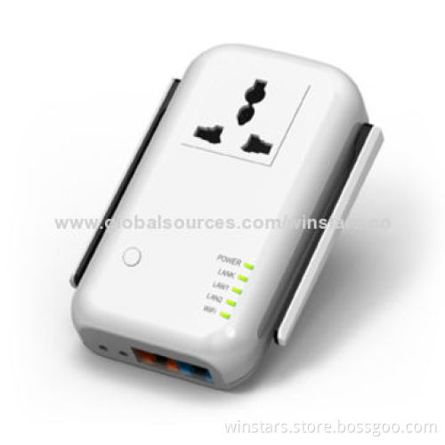 300Mbps Wi-Fi Repeater with Passthrough and External Antenna